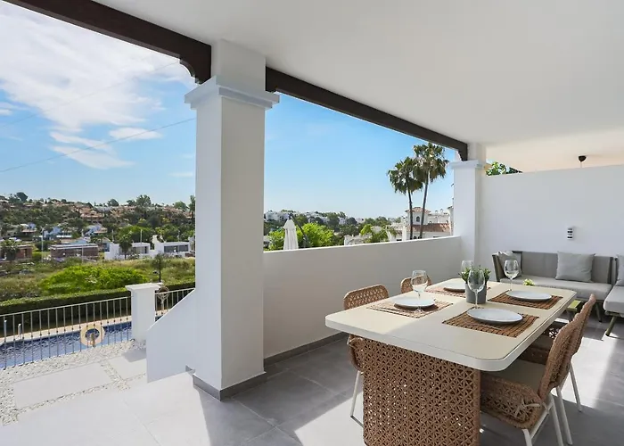 Private 4 Bedrooms House Shared Pool Montevideo Hills Golf By Aorastay * Estepona